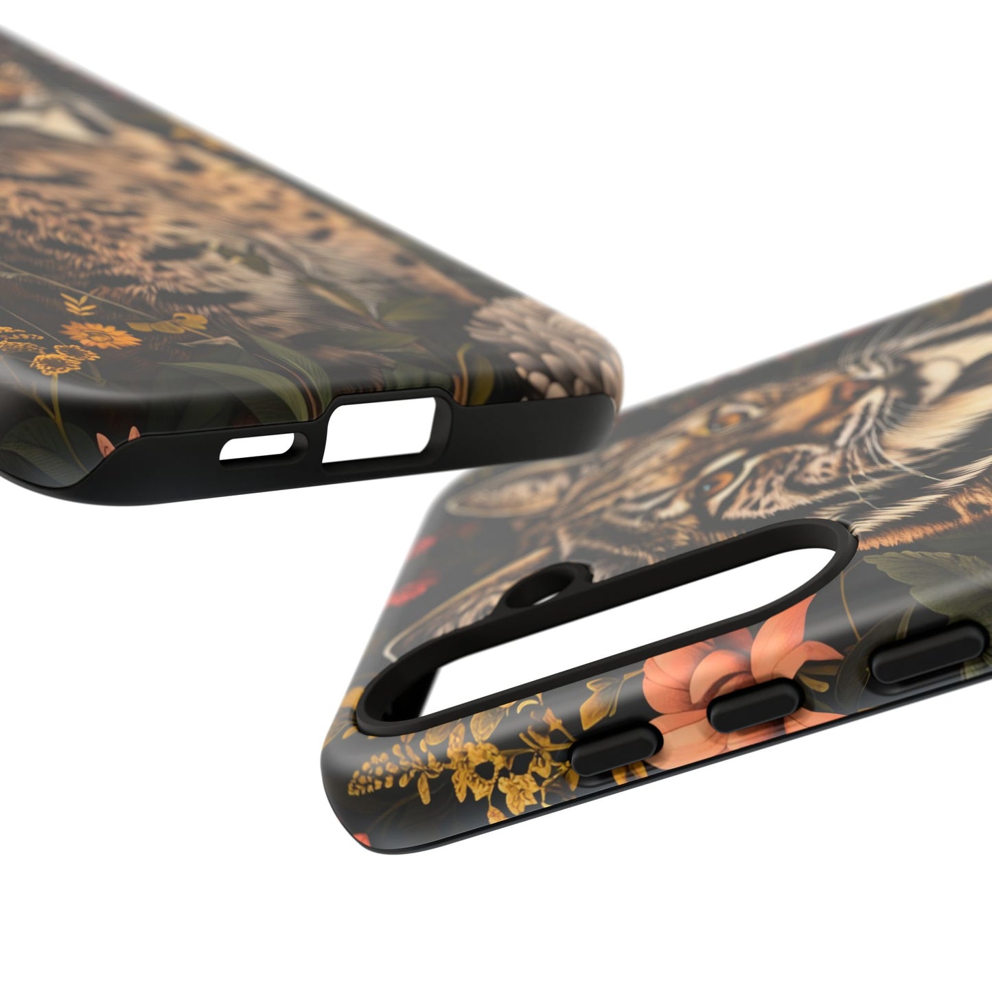 Wildlife Phone Case with Lynx Design, Tough Cases, Animal Lovers Gift, Nature Inspired Accessories, Unique Tech Protection