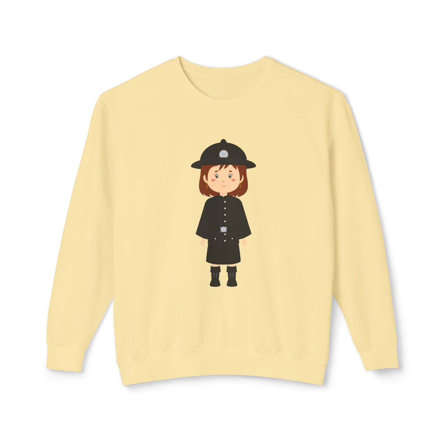 Unisex Lightweight Crewneck Sweatshirt - British Soldier Military Elegance and Honorable