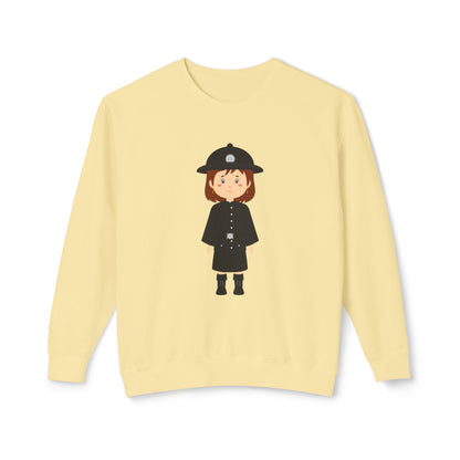 Unisex Lightweight Crewneck Sweatshirt - British Soldier Military Elegance and Honorable