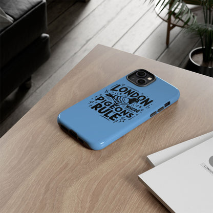 London Pigeon Phone Case, Urban Art Accessory, Tough Phone Cover, Gift for Bird Lovers, London Souvenir, Unique Cell Phone Case