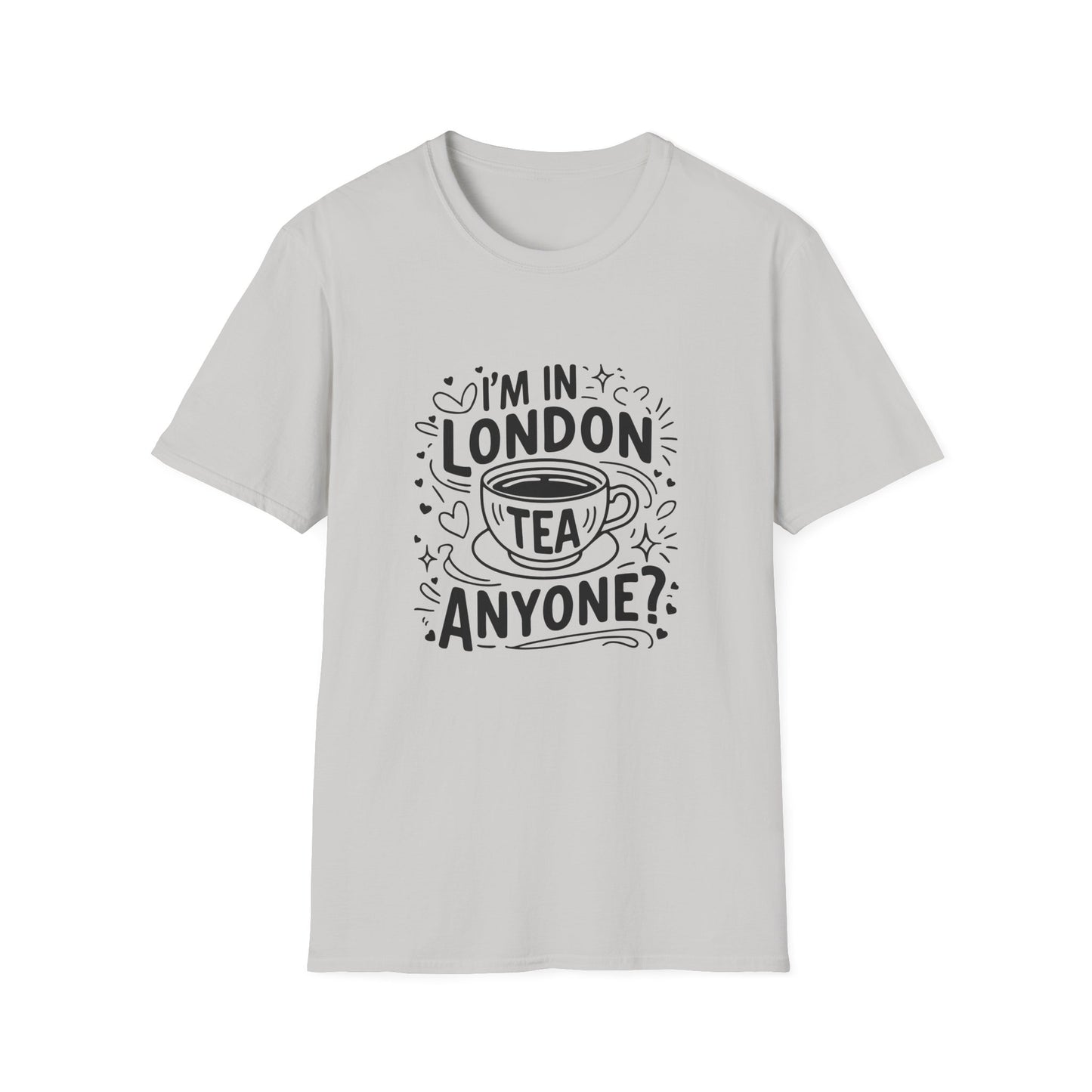London's Nostalgic Tea Trendy Unisex Softstyle T-Shirt