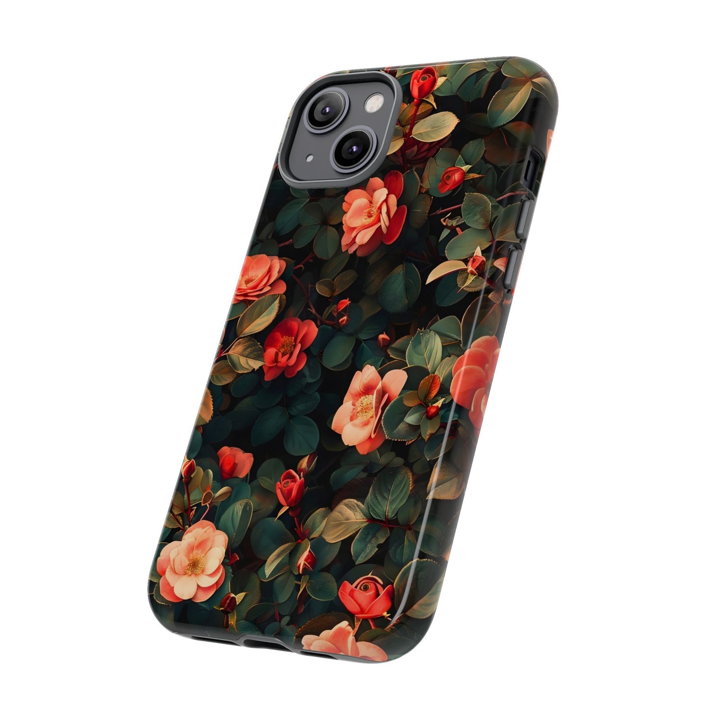 Floral Phone Case - Elegant Floral Design, Tough Protective Case, Perfect Gift for Her, Trendy Phone Accessories, Mother’s Day, Birthday
