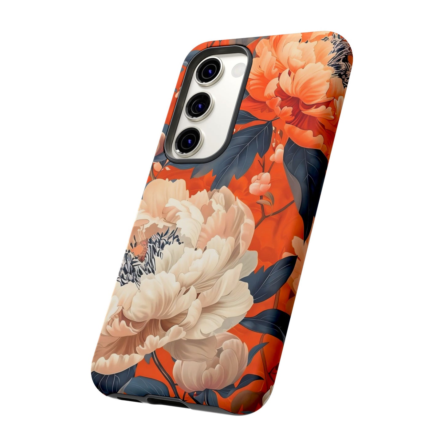 Floral Tough Case, Durable Floral Phone Case, Stylish Protection Case, Gift for Her, Spring Accessories, Mother’s Day Gift