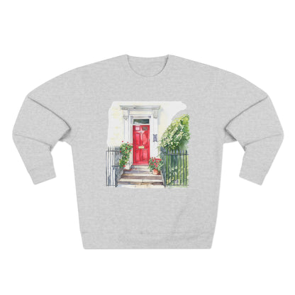 Unisex Crewneck Sweatshirt - Street London Aesthetics Urban Charm and Classic City Vibes