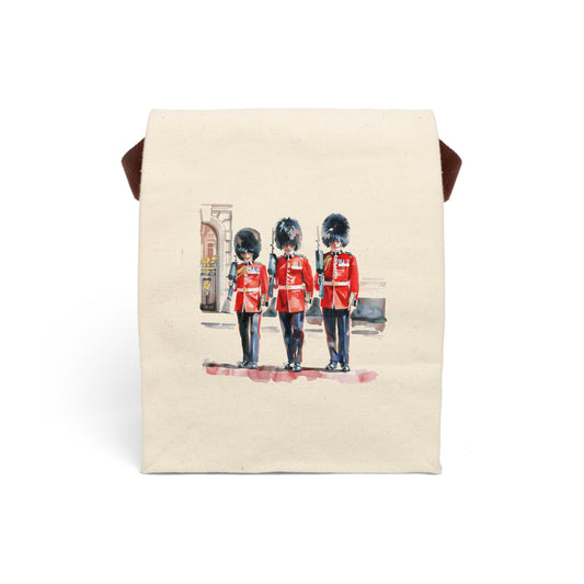 The Queen’s Guardhouse Canvas Lunch Bag With Strap