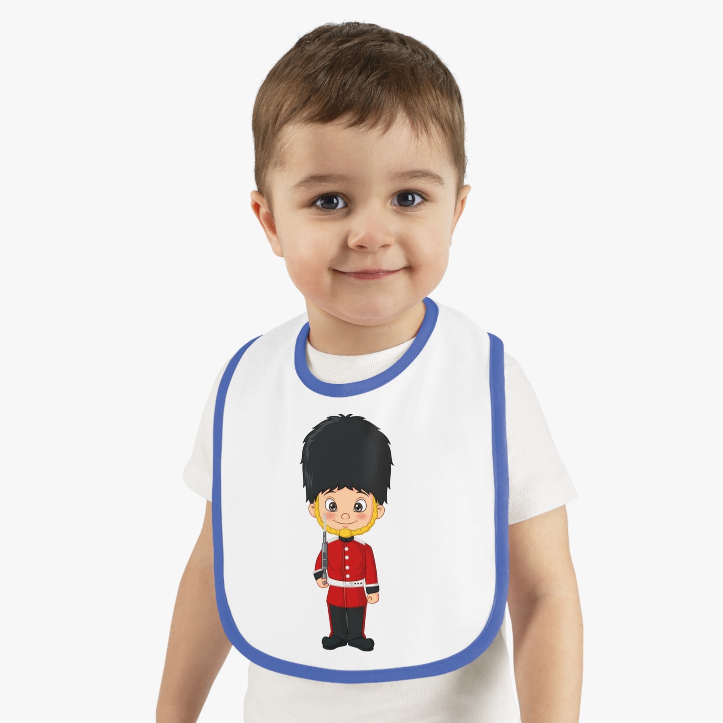 Cute Guard Baby Bib, Baby Gift, Infant Feeding, Fun Bib, Baby Shower Gift, Nursery Decor