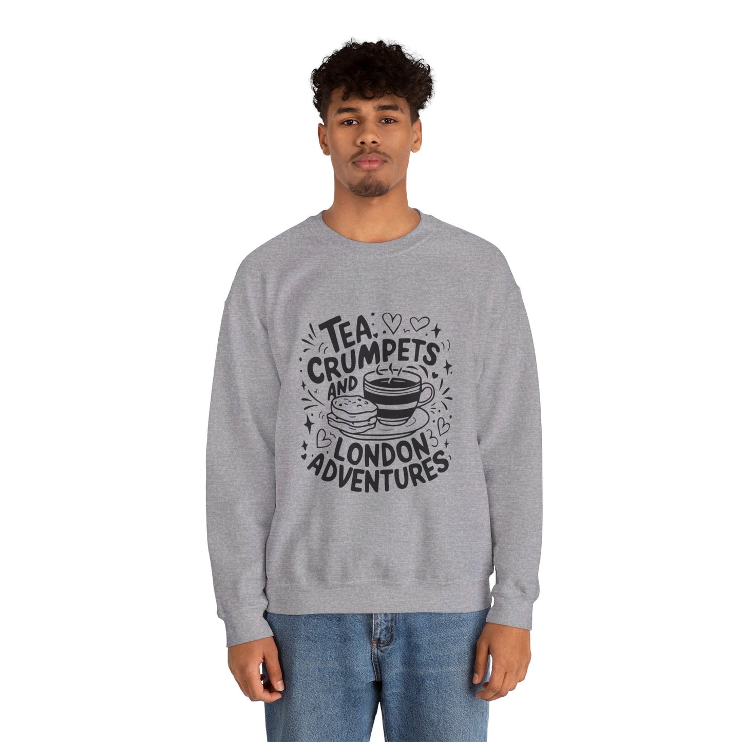 Unisex Heavy Blend™ Crewneck Sweatshirt Classy- London Adventures