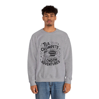 Unisex Heavy Blend™ Crewneck Sweatshirt Classy- London Adventures