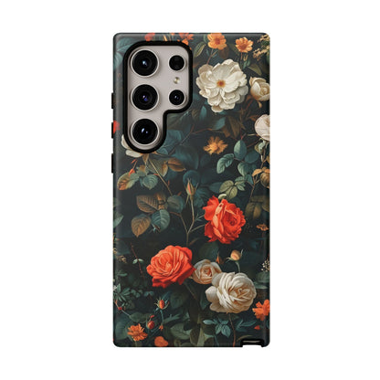 Floral Phone Case | Tough Cases with Elegant Design | Gift for Her, Mother's Day, Birthdays, Personalized, Trendy Tech Accessories