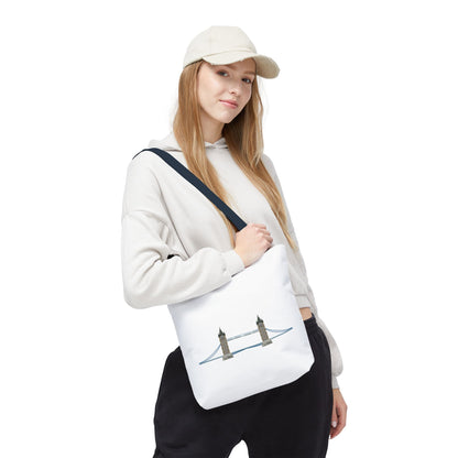 Stylish Tote Bag with London Bridge Design, Perfect for Everyday Use, Gifts, Travel, and Shopping!