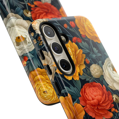 Floral Tough Case for Phones | Durable Floral Phone Cover, Boho Chic, Unique Gift for Her, Phone Protection, Flower Design