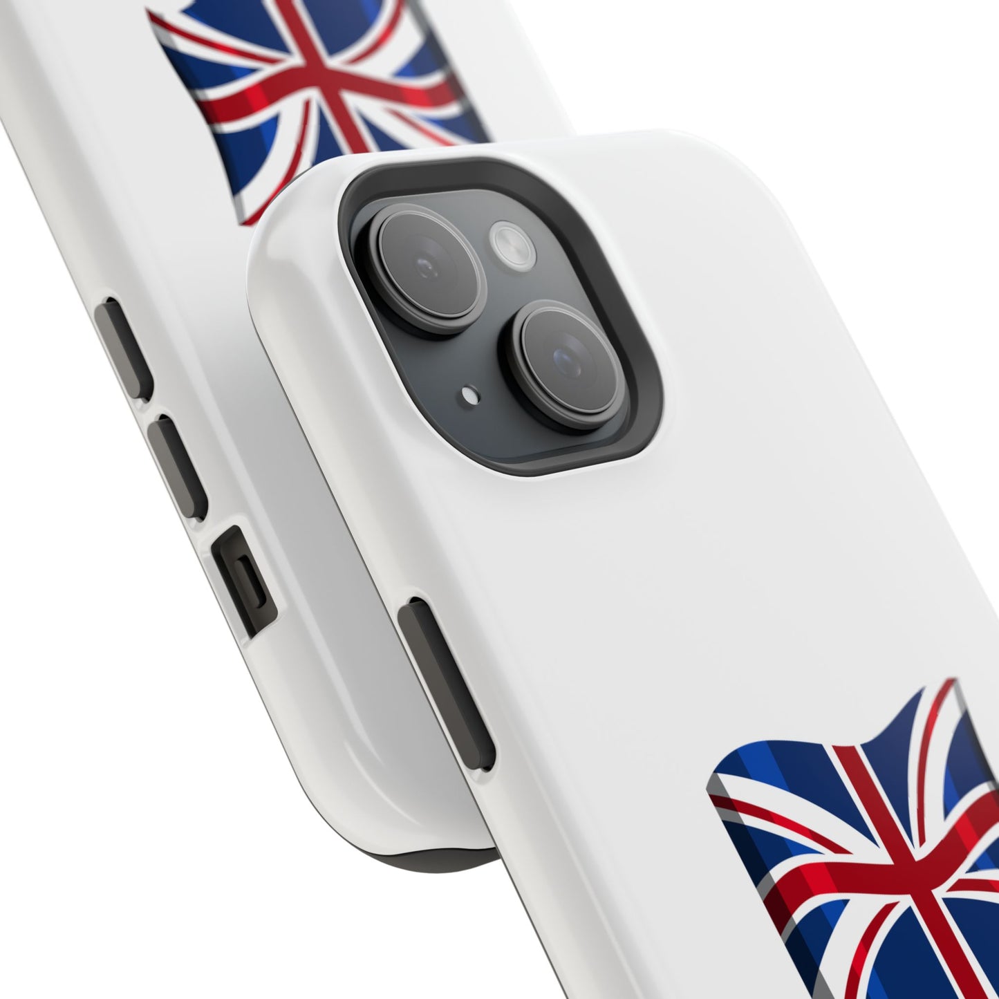 UK Flag Magnetic Phone Case, Durable Tough Cover, Gift for Patriots, Ideal for Travelers, Accessories for Holidays