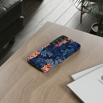 Floral iPhone Case, Tough Phone Cover, Gift for Her, Nature Lover Accessory, Spring Decor, Unique Floral Design