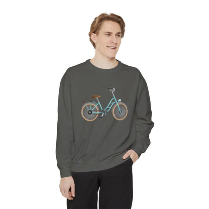 Unisex Garment-Dyed Sweatshirt - Classy Bicycle