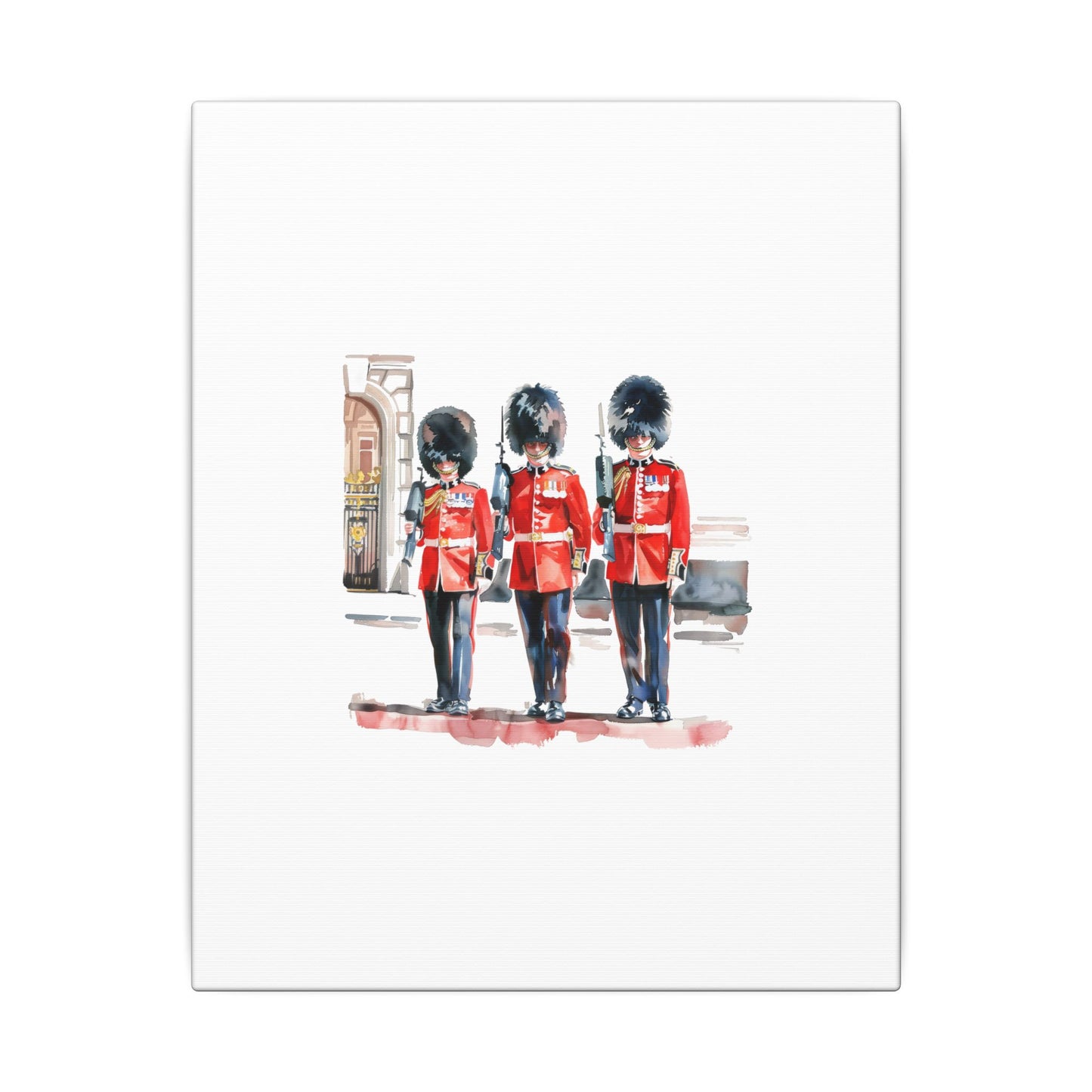 Royal Guards Canvas Print, British Wall Art, Home Decor, Unique Gift, London Culture