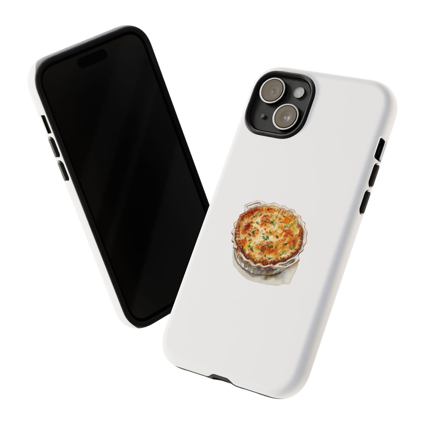 Quiche Lover's Phone Case - Stylish Tough Cases for Foodies