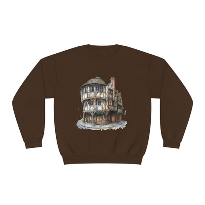 Unisex NuBlend® Crewneck Sweatshirt - Cozy British Pub