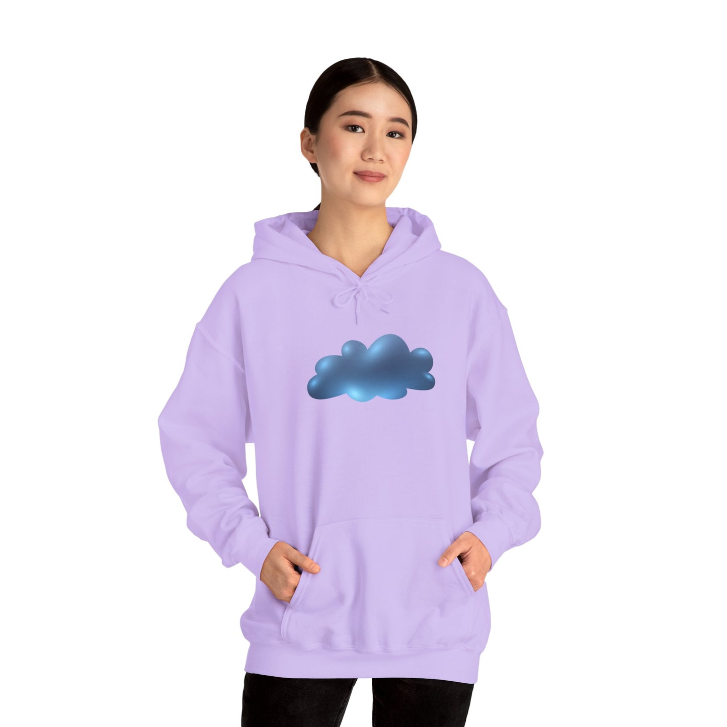 Unisex Heavy Blend™ Hooded Sweatshirt - Serene Cloudscape