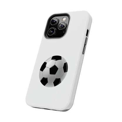 Soccer Ball Phone Case - Durable Tough Protector, Sports Lover Gift, Football Case, Custom Phone Cover, Gift for Him/Her