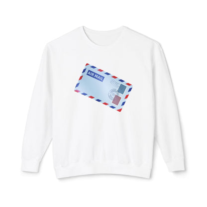 Unisex Lightweight Crewneck Sweatshirt - Vintage British Air Mail