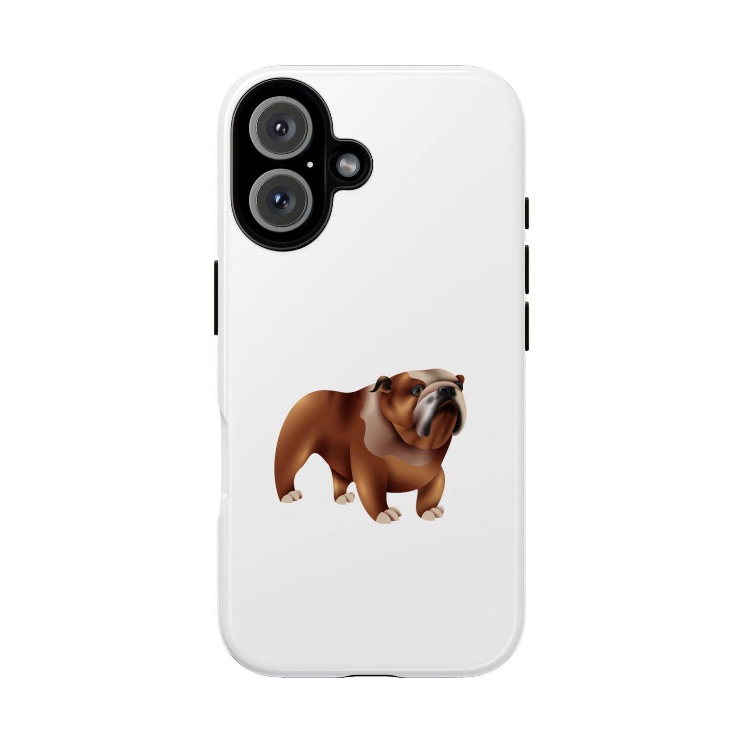 Bulldog Phone Case, Tough Cases for Dog Lovers, Custom Pet Accessories, Cute Bulldog Gifts, Animal Phone Covers