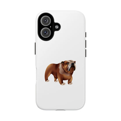 Bulldog Phone Case, Tough Cases for Dog Lovers, Custom Pet Accessories, Cute Bulldog Gifts, Animal Phone Covers