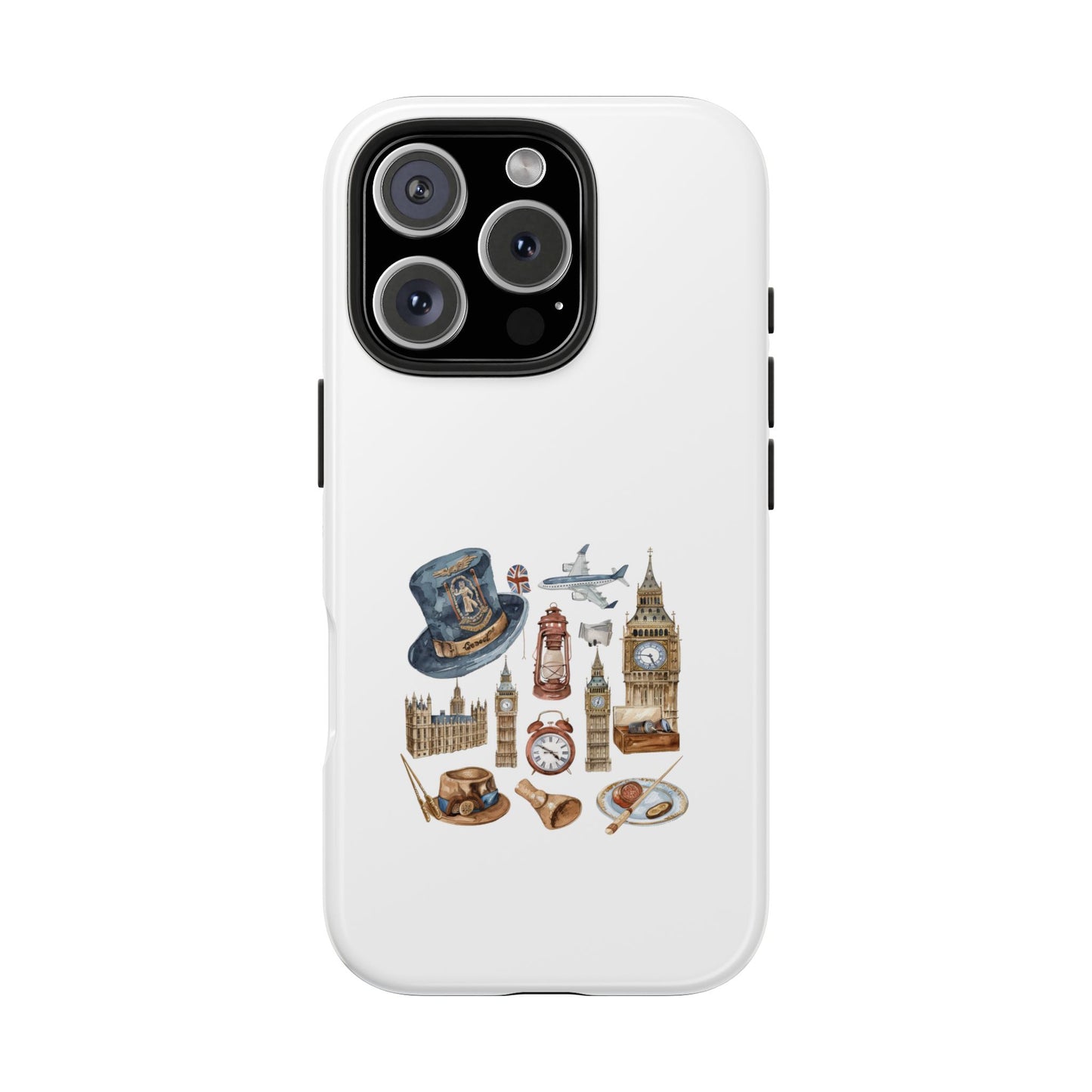 London-Themed Tough Phone Cases with Iconic Landmarks
