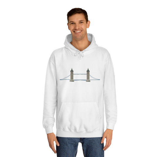 Tower Bridge Iconic Unisex College Hoodie