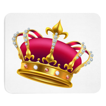 Crown Mouse Pad - Royalty Inspired Desk Accessory, Gamer Gift, Office Decor, Computer Mat, Unique Office Supply