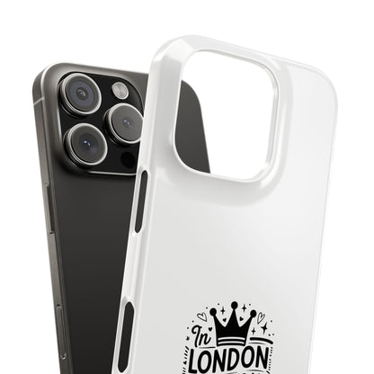 London The King's Neighbor Phone Case, Slim Phone Case, Travel Gift, London Souvenir, Phone Accessories, Unique Phone Cover
