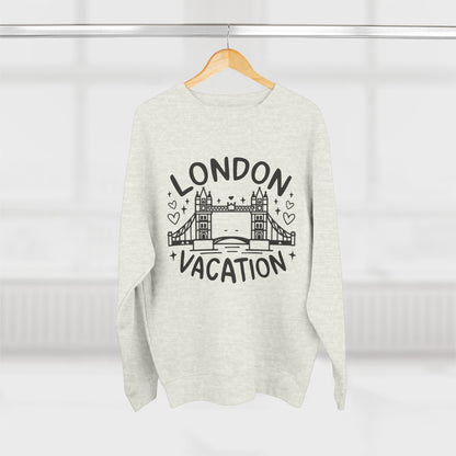 Unisex Crewneck Sweatshirt - London's Relaxing Vacation
