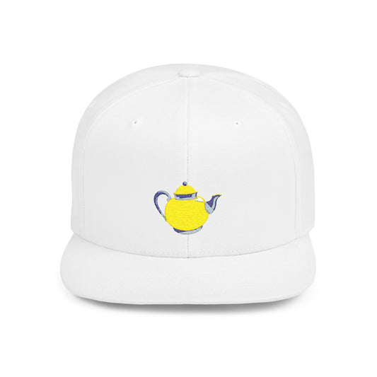 British Teapot - Flat Bill Snapback