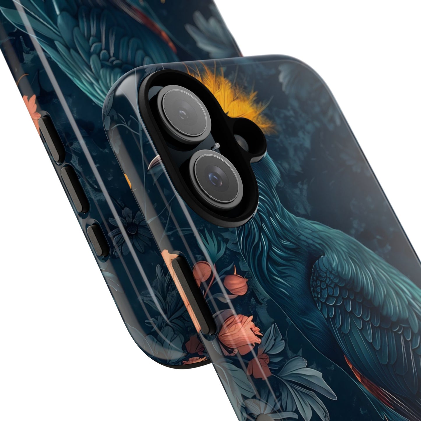 Tough Cases: Stylish Phone Case with Vibrant Parrot Design, Floral Phone Cover, Unique Gift for Bird Lovers, Trendy Tech Accessory, [...]