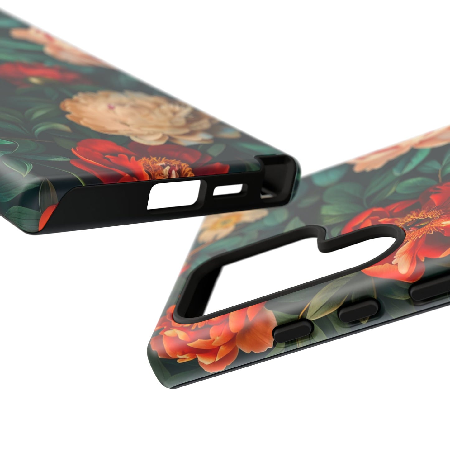 Floral Phone Case - Tough Cases, Vibrant Protection, Gift for Her, Cute Floral Design, Trendy Accessory, Perfect for Spring