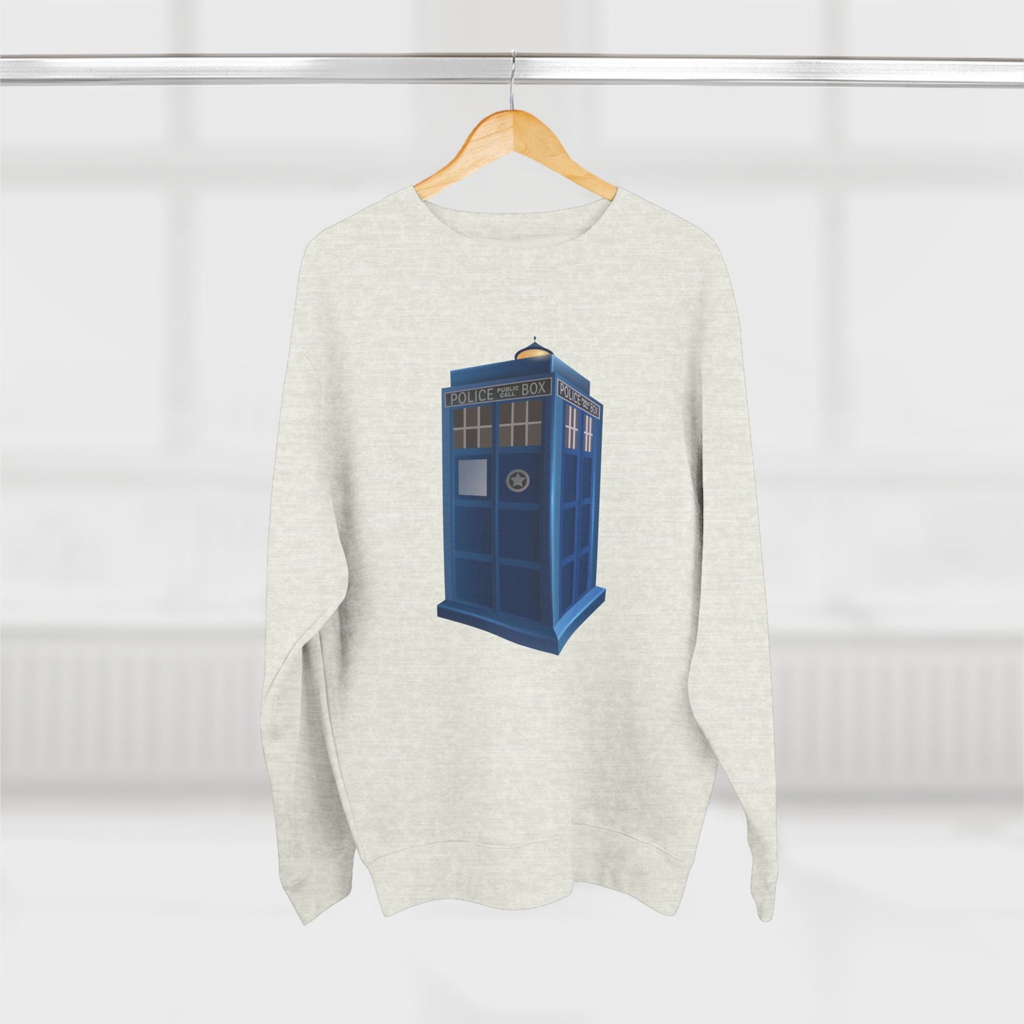 Unisex Crewneck Sweatshirt - British Police Public Call Box