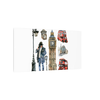 Canvas Art Print, London Skyline, Home Decor, Wall Art, Gift Idea, Travel Memories, Modern Wall Art