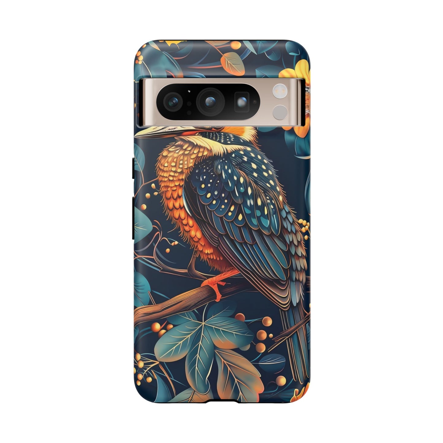 Nature-Inspired Phone Case | Artistic Bird Design | Tough Cases for Nature Lovers, Unique Gift, Eco-Friendly, Wildlife Decor