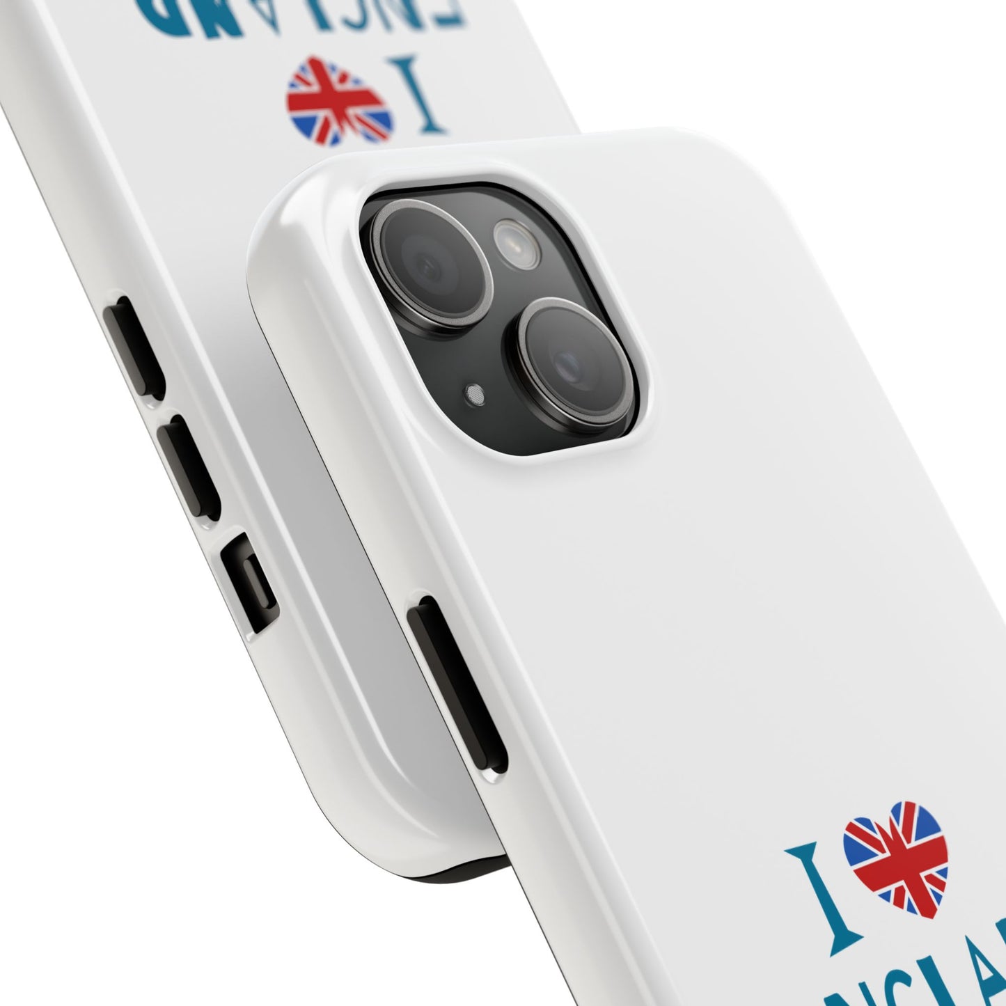 I Love England Tough Phone Cases | Travel Gifts, British Pride Accessories, Unique Phone Covers, Cute Holiday Gift, England Souvenirs