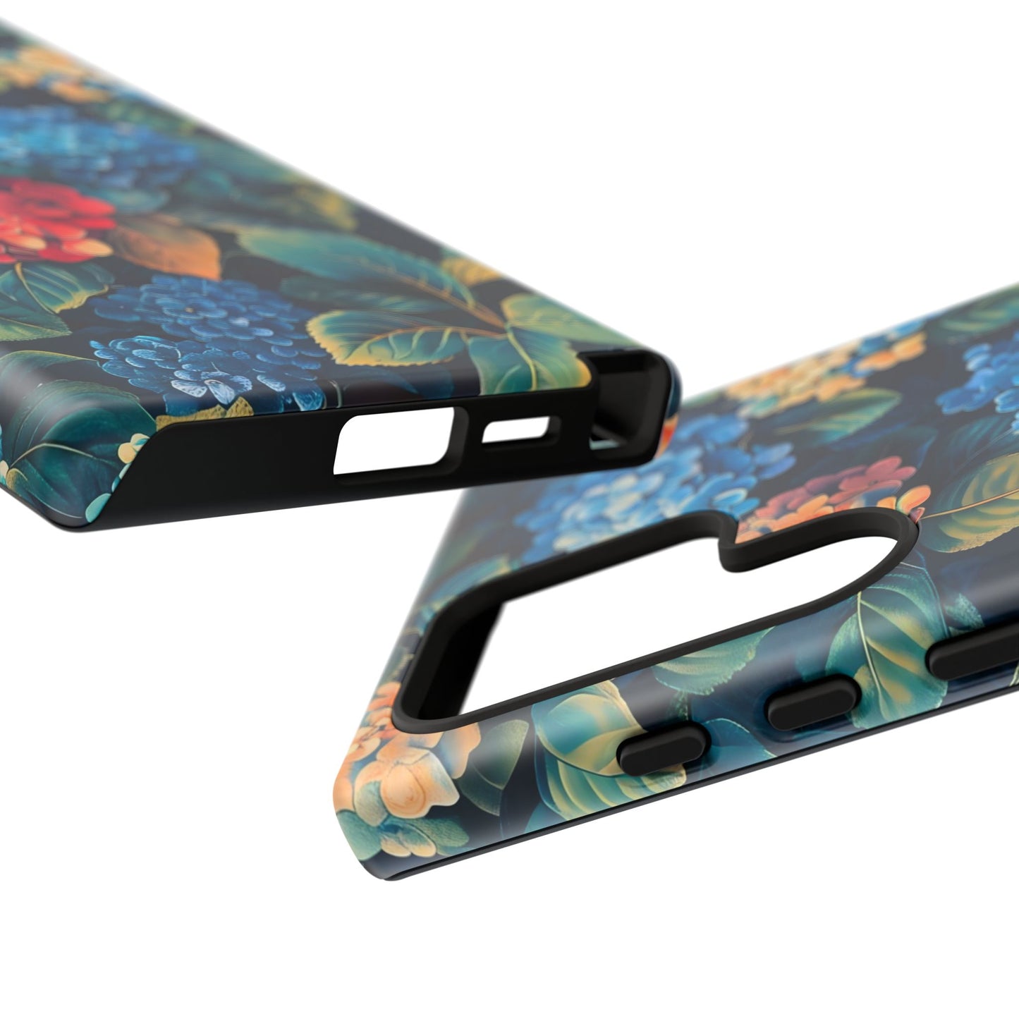 Floral Phone Case, Stylish Tough Case for Gardener Gift, Flower Lover Accessory, Pretty Floral Design, Protective Case