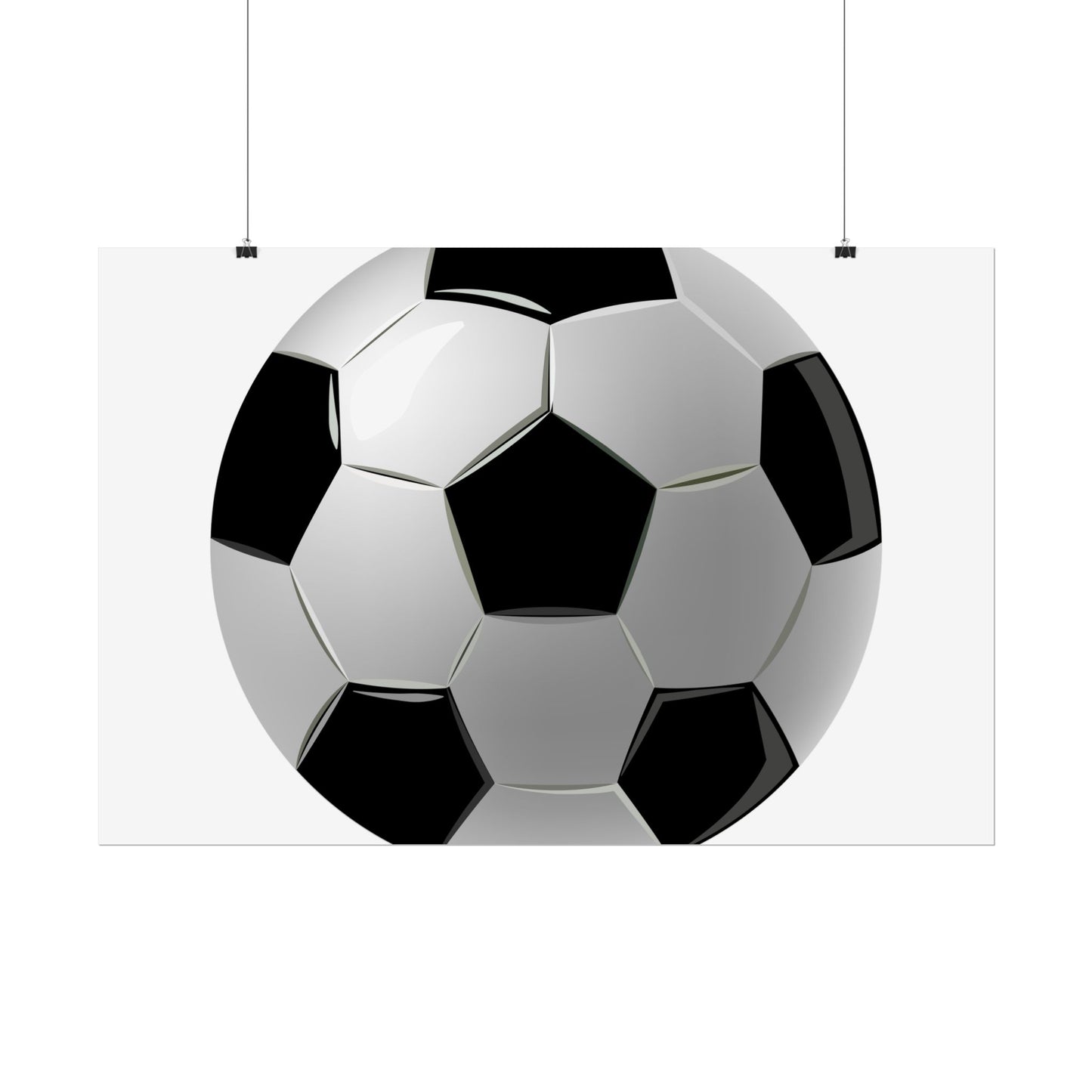 Soccer-Themed Rolled Posters | Perfect for Sports Decor, Game Room, Youth Birthdays, Gifts for Soccer Fans, Wall Art