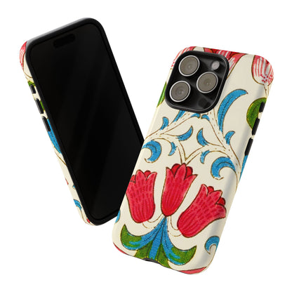 Floral Phone Case - Tough Cases | Stylish Protection, Gift for Her, Boho Phone Cover, Spring Accessory, Cute Tech
