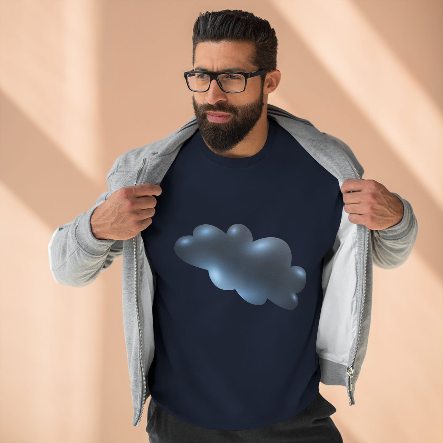 Unisex Crewneck Sweatshirt - Serene Cloudscape Dreamy Cloud