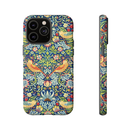 Floral Phone Case | Tough Cases, Stylish Protection, Unique Gift, Eco-Friendly, Floral Pattern, Bird Design