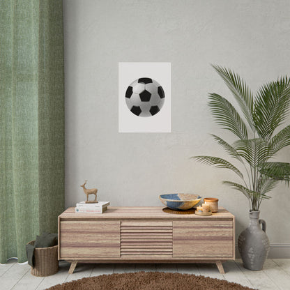 Soccer-Themed Rolled Posters | Perfect for Sports Decor, Game Room, Youth Birthdays, Gifts for Soccer Fans, Wall Art