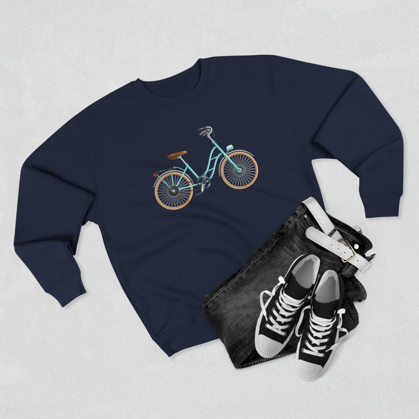 Unisex Crewneck Sweatshirt - Classic Bicycle