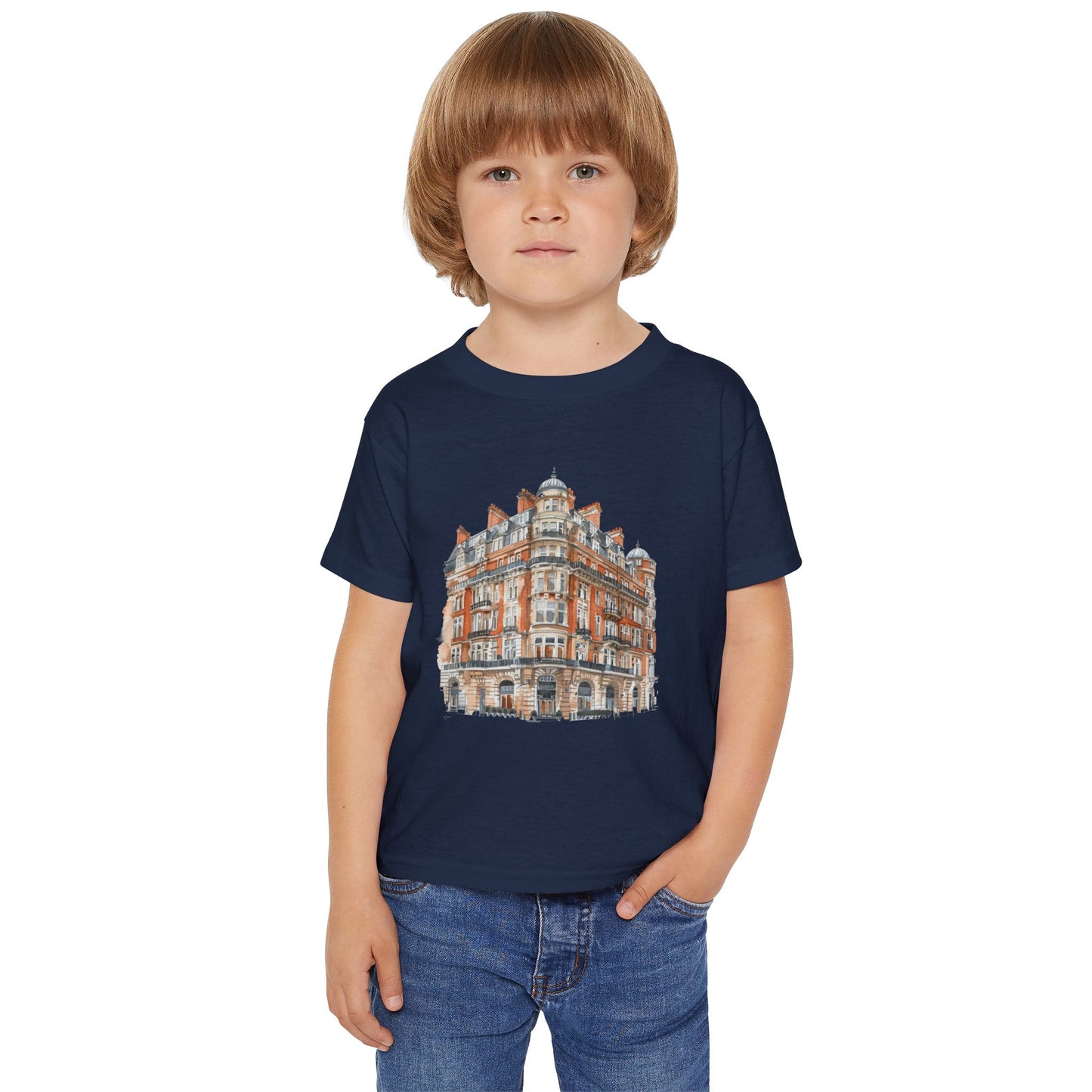 Toddler Cityscape T-shirt - Cute Urban Design for Kids