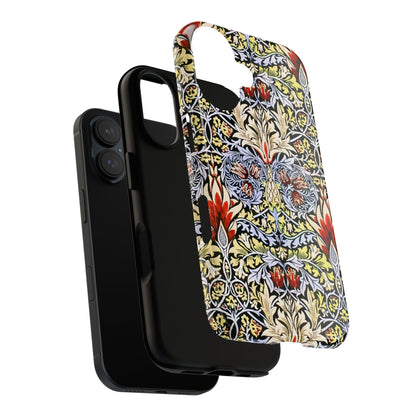 Stylish Phone Case - Floral Design, Tough Cases, Gift for Her, Phone Accessories, Trendy Tech, Unique Cell Phone Cover
