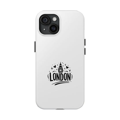 Stylish London Tough Phone Case - Durable Protection with a Trendy Design