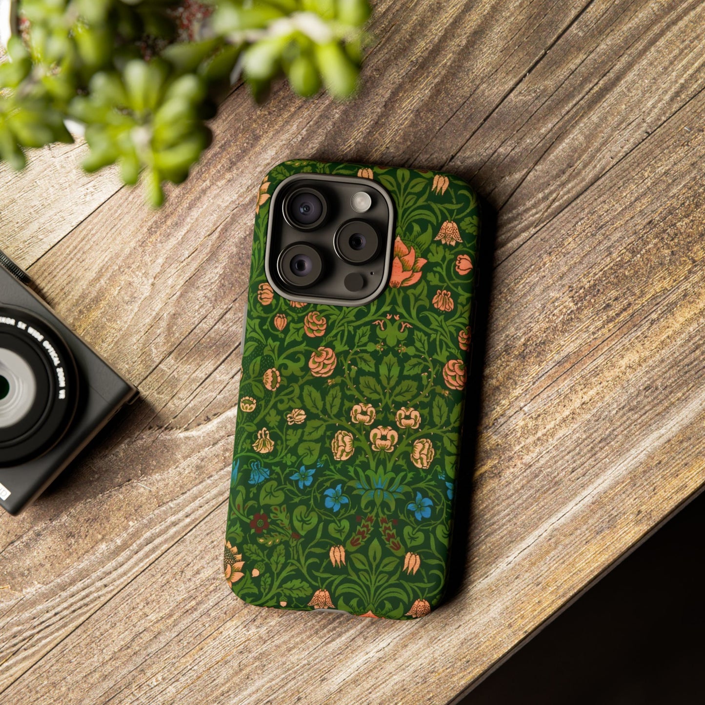 Crimson Leaf Whirl – Phone Case - Tough Cases