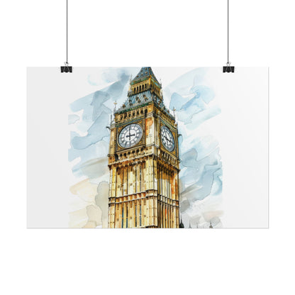 London Tower Rolled Posters
